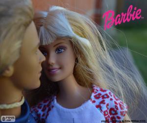 пазл Любовь между Барби и Кена